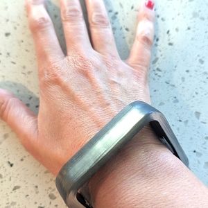 Alexis Bittar lucite square bangle